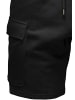 Humy Sweat Bermuda Shorts Casual mit Cargo-Taschen A&S in Schwarz