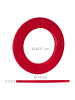 relaxdays Dart Catchring in Rot - Ø 72 cm