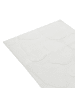 Beliani Läufer KAWI in Weiß - (W) 80 x (L) 300 cm
