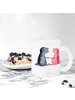 Mr. & Mrs. Panda Teetasse Glas Axolotl Liebe ohne Spruch in Transparent