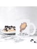 Mr. & Mrs. Panda Motivtasse Otter Umarmen mit Spruch in Transparent