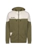 Spalding Kapuzenjacke Funk in khaki / grau