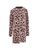 faina Damen Strickjacke in Pink Schwarz