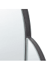 Beliani Wandspiegel CHAILLON in Silber/Blau - (W) 60 x (H) 80 x (L) 4 cm Vertikal