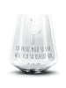 Mr. & Mrs. Panda Tumbler Glas Flamingo Stolz mit Spruch in Transparent