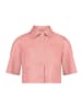 Vera Mont Kunstleder-Jacke kurzarm in Ash Rose
