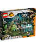 LEGO Bausteineset Jurassic World Giganotosaurus & Therizinosaurus Angriff, ab 9 Jahre