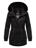 Navahoo Wintermantel Olessaa in Black