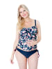 petit amour Umstandstankini "CAMERON" F/G- Cup Rosendruck