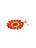 IZIA Women Earrings in Orange