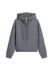 Marc O'Polo DENIM Sweatjacke mit Kapuze relaxed in Asphalt Melange