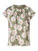 More & More Shirtbluse, Materialmix in soft flower print