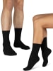 normani 20 Paar Baumwollsocken Unisex in Schwarz