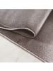 KADIMA DESIGN Teppich Kurzflor Waschbar Abstrakt ASPEN Strapazierfähig OEKO-TEX in Braun