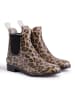 Aus Wooli Stiefel Doublebay in Leopard