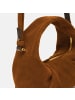 Les Visionnaires Greta Mini Essential Handtasche Leder 23 cm in cognac