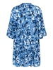 KAFFE curve Kleid KCedina Regular fit in Blue Blurry Leafs