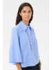 Karen By Simonsen Kurzarmhemd KBAmy Baggy fit in Della Robbia Blue stripe