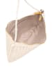 Usha Damen Schultertaschen in Wollweiss