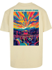 Merchcode T-Shirt "Dance Under Stars Oversized T-Shirt" in Gelb
