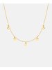 Diamant L'éternel Halskette aus 375 Gelbgold