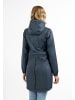 Albee Women Regenmantel in Marine