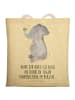 Mr. & Mrs. Panda Tasche Elefant Biene mit Spruch in Gelb Pastell