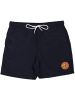 Santa Cruz Short "Classic Dot Swimshort" in Schwarz