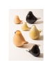 Present Time Ornament Fat Bird - Schwarz - 14x8x12cm