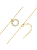 Rafaela Donata Kette aus Sterling Silber mit Zirkonia in gelbgold