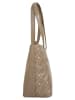 Bruno Banani Shopper echt Leder in taupe