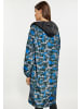 myMO ATHLSR Damen Mantel in Blau Camouflage