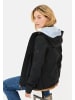 Camel Active Softshell Jacke aus recyceltem Polyester in Schwarz