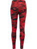 Urban Classics Leggings in red camo