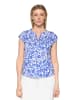 Betty Barclay Casual-Shirt mit Bluseneinsatz in Weiß/Blau