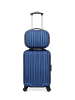 WAVE PARIS 2 tlg. Kofferset VOLGA-H in Dunkelblau (31L/9L)