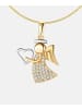 Diamant L'éternel Halskette aus 585 Gelbgold