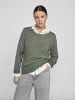 Vila Strickpullover in Laurel Wreath