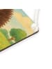 Mr. & Mrs. Panda Deko Schild Igel Blumen Design ohne Spruch in Weiß