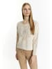 DreiMaster Klassik Damen Pullover in Wollweiss