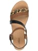 S.OLIVER RED LABEL Sandalen in Leopard
