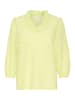 Kaffe Langarm-Bluse KAvictoria Regular fit in Lettuce Green