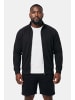 JP1880 Sweatjacke in schwarz