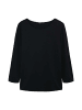 someday. Kirosa Shirt mit 3/4-Arm und Rundhalsausschnitt in Black