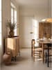 KADIMA DESIGN Sideboard rechteckig, Massivholz, 2 Türen, handgefertigt