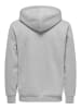 ONLY & SONS Kapuzenpullover in Light Grey Melange