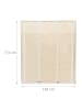 relaxdays 3x Faltschrank in Beige - (B)148 x (H)173 x (T)42,5 cm