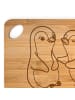 Mr. & Mrs. Panda snackbrett Pinguine trösten ohne Spruch in Braun