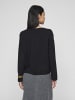 Vila Strickpullover in Black