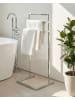 Beliani Handtuchständer MELINCUE in Silber - (W) 40 x (H) 87 x (L) 35 cm